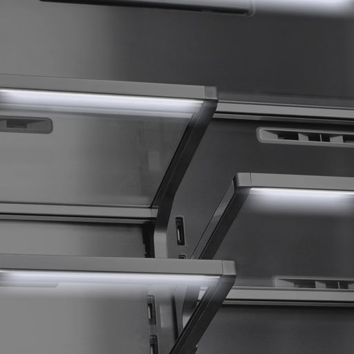 Встраиваемый многокамерный холодильник HIBERG S-RFQ 800 B inverter